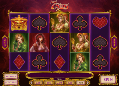 seven sins slot