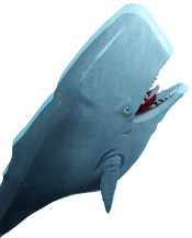 Moby Dick whale