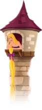Rapunzel’s Tower hero