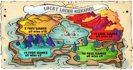 Lucky Lands map
