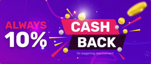 Hyper Casino Cash Back