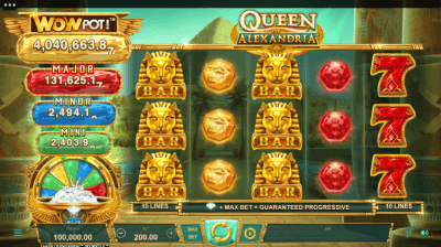 Queen of Alexandria WowPot slot