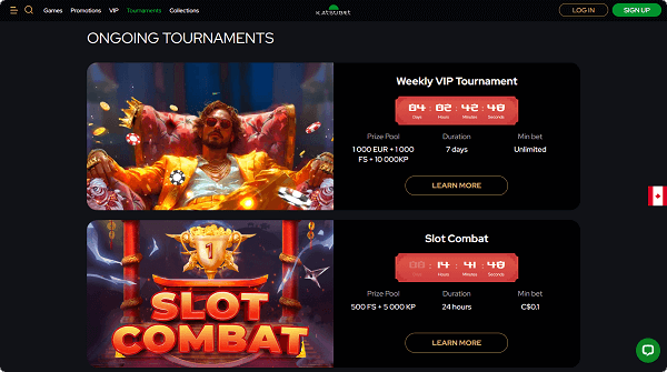 KatsuBet Casino Tournaments