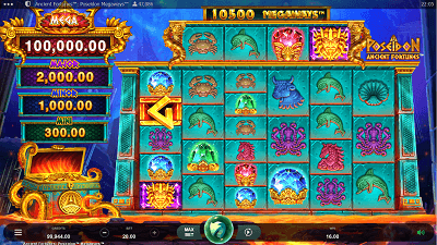 Ancient Fortunes: Poseidon WowPot! Megaways slot